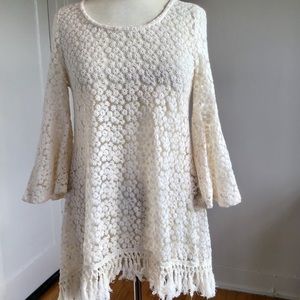 Gypsy Junkies boho lace tunic